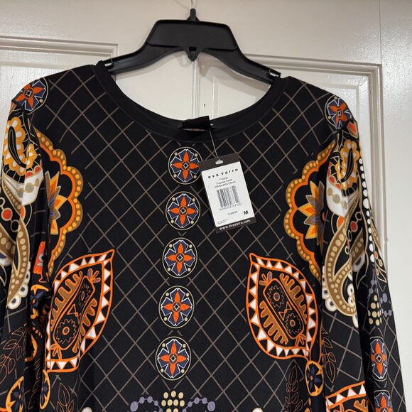 NEW with Tags Eva Varro Tunic Top sz M - Picture 4 of 6